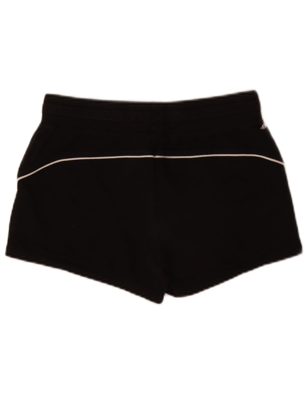 PUMA Womens Sport Shorts UK 8 Small Black Cotton