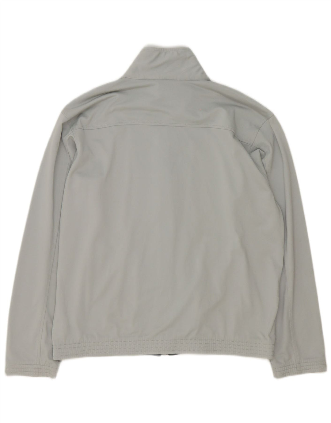 Champion Herren-Trainingsanzugoberjacke aus mittelgrauem Polyester
