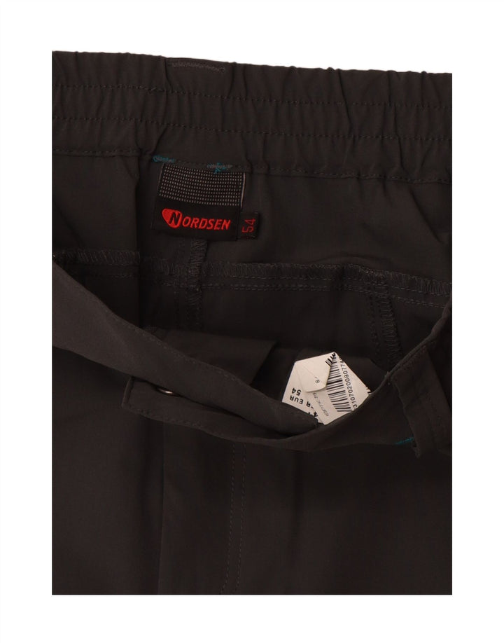 NORDSEN Mens Shorts IT 54 2XL W36 Grey