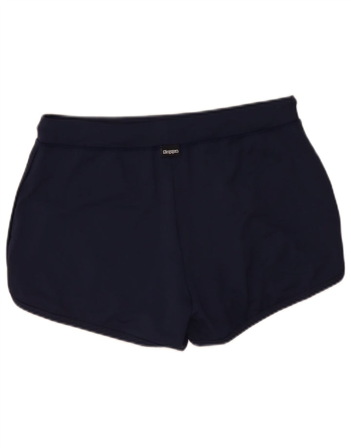 Kappa Damen Sportshorts UK 14 Large Marineblau Polyester