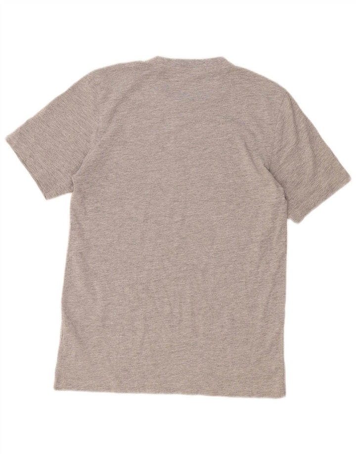 Adidas Herren Grafik T-Shirt Top Small Grau Baumwolle
