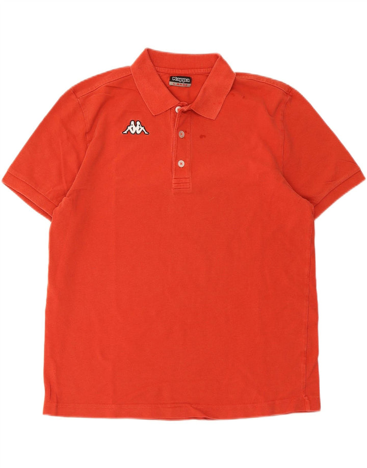 Kappa Herren Poloshirt Large Rot