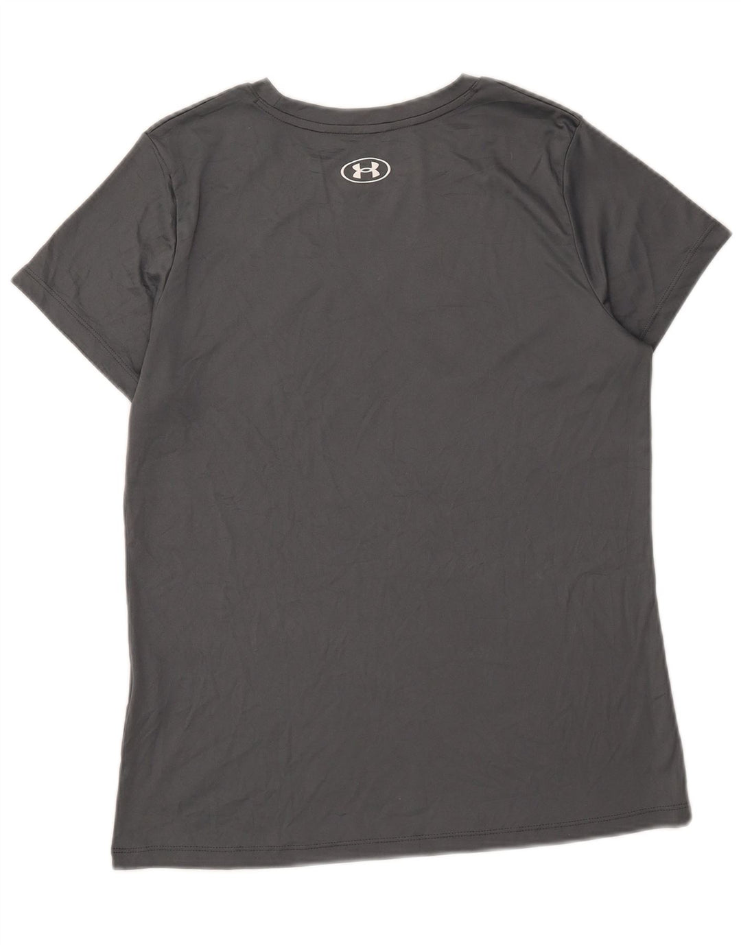 Under Armour Herren-T-Shirt mit Grafik, mittelgraues Polyester