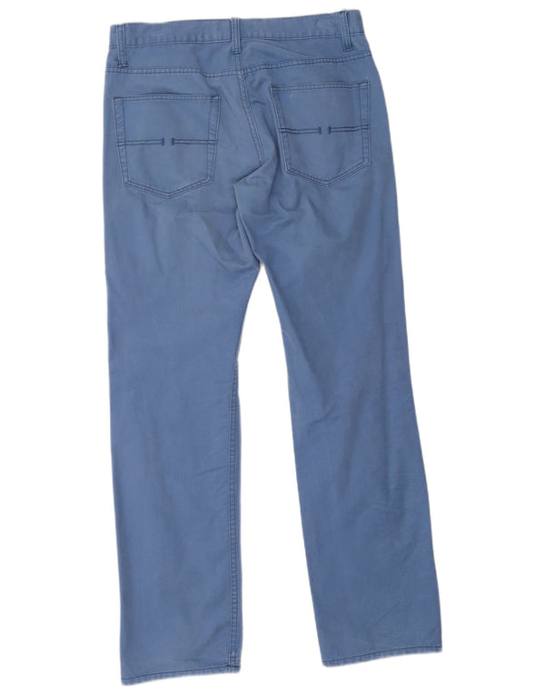 U.S. Polo Assn. Gerade Damen-Freizeithose W31 L32 Blaue Baumwolle