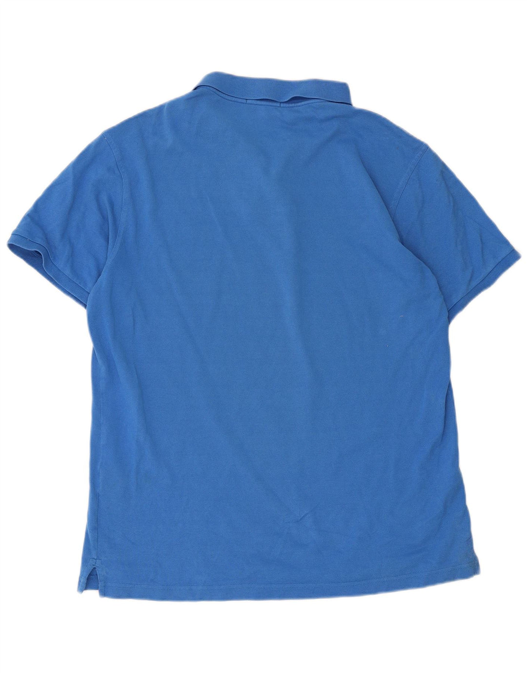 Gant Herren-Poloshirt, große blaue Baumwolle