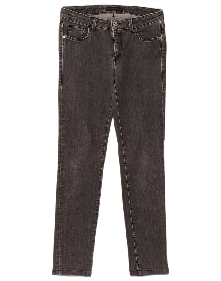 TRUSSARDI Damen Skinny Jeans W28 L28 Grau