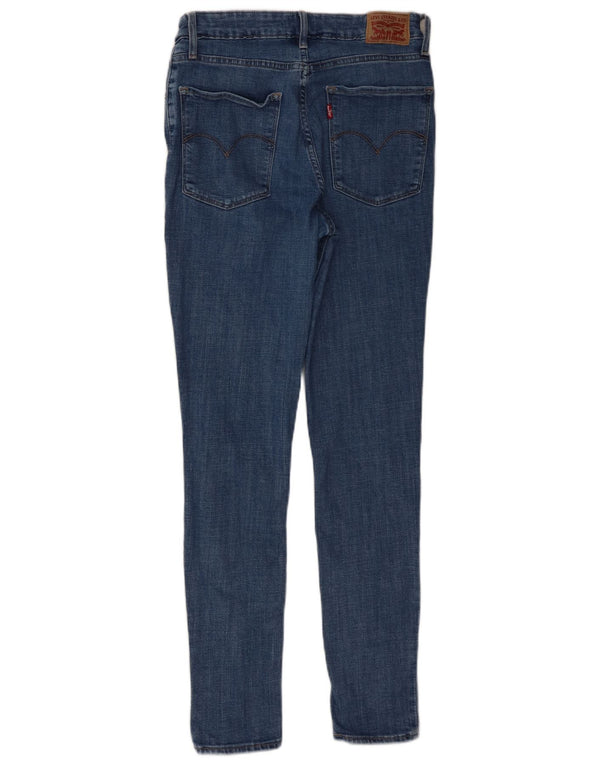 Levi's Damen 721 High Rise Skinny Jeans W29 L30 Blaue Baumwolle