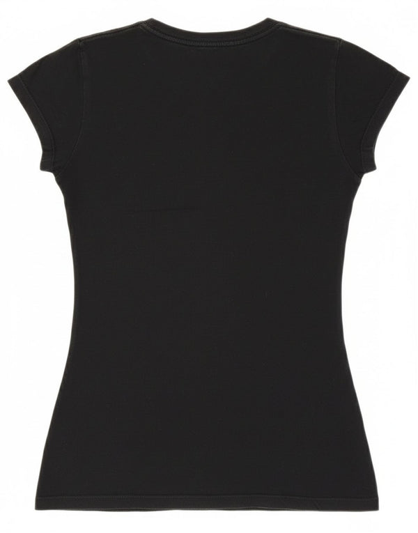 Hard Rock Cafe Grafik-T-Shirt für Mädchen, 13–14 Jahre, Größe S, Schwarz