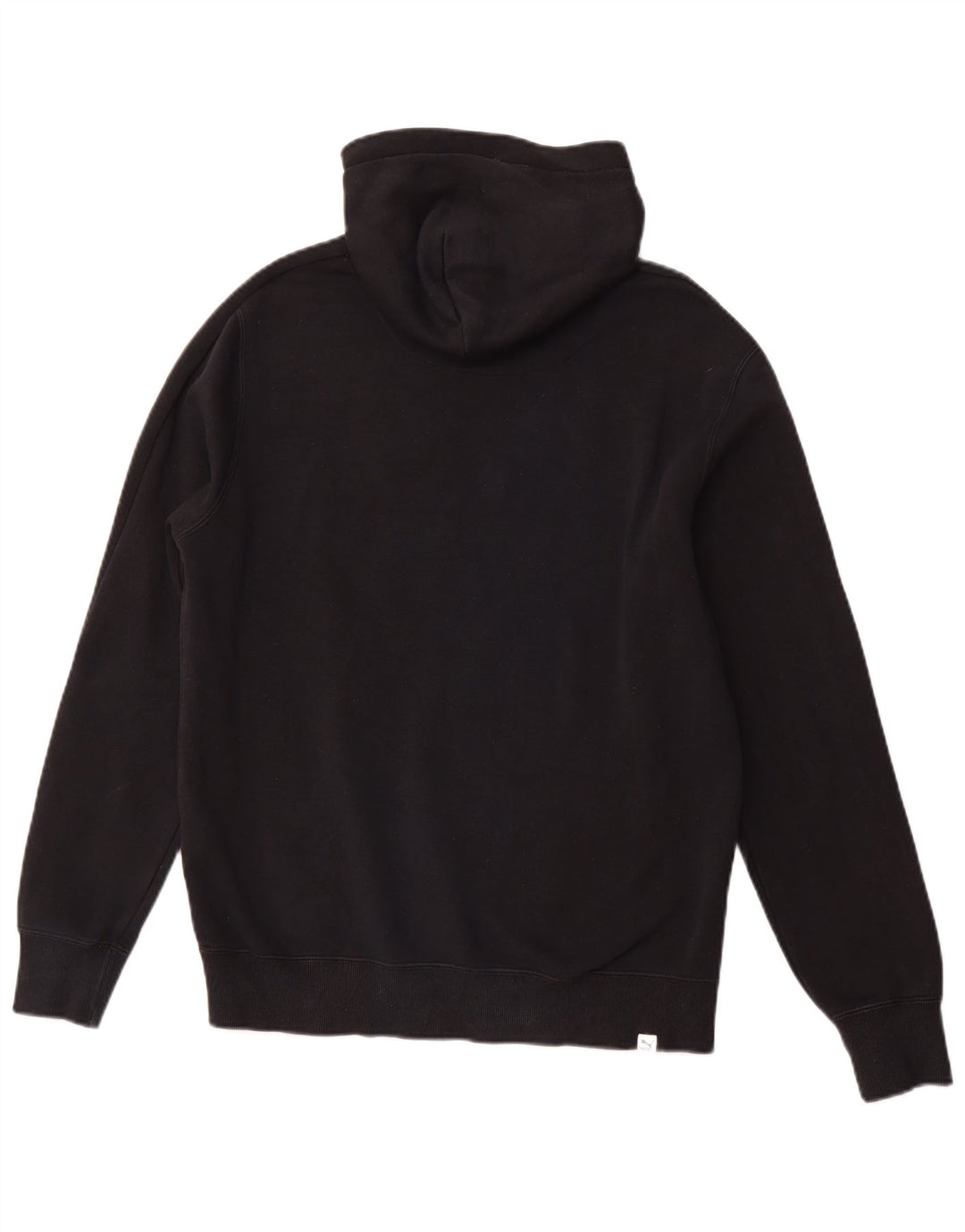 PUMA Herren Graphic Hoodie Pullover Medium Schwarz Baumwolle Sport