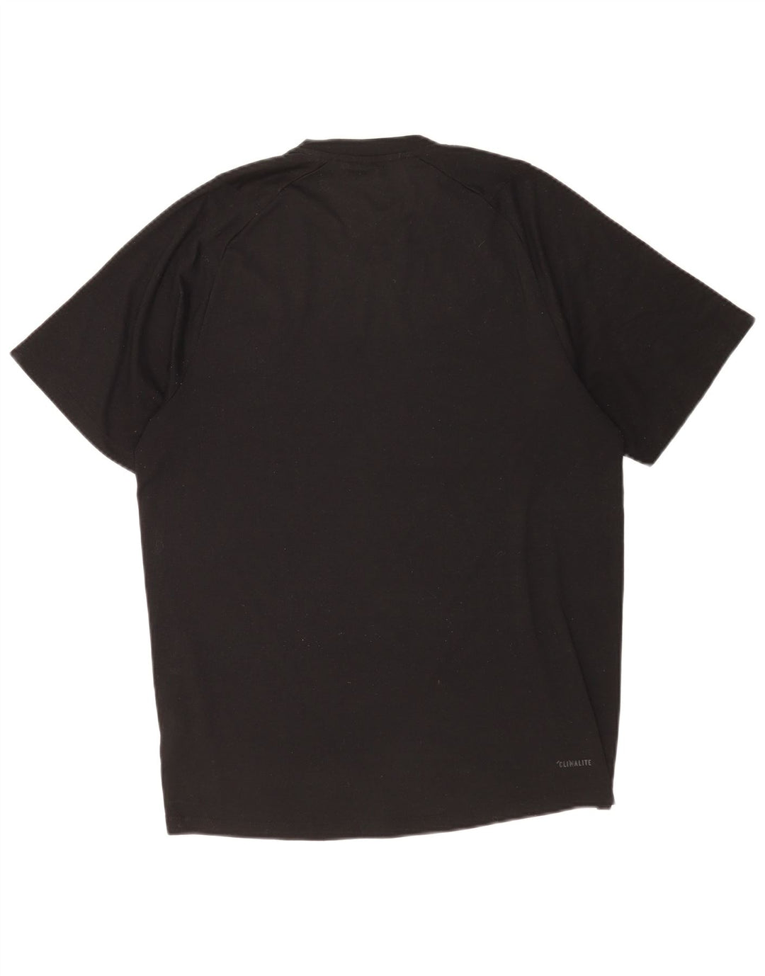 ADIDAS Herren Climalite T-Shirt Top Medium Schwarz Polyester