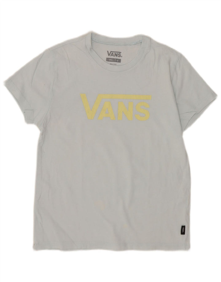 Vans Grafik-T-Shirt für Jungen, 7–8 Jahre, Größe S, Blau