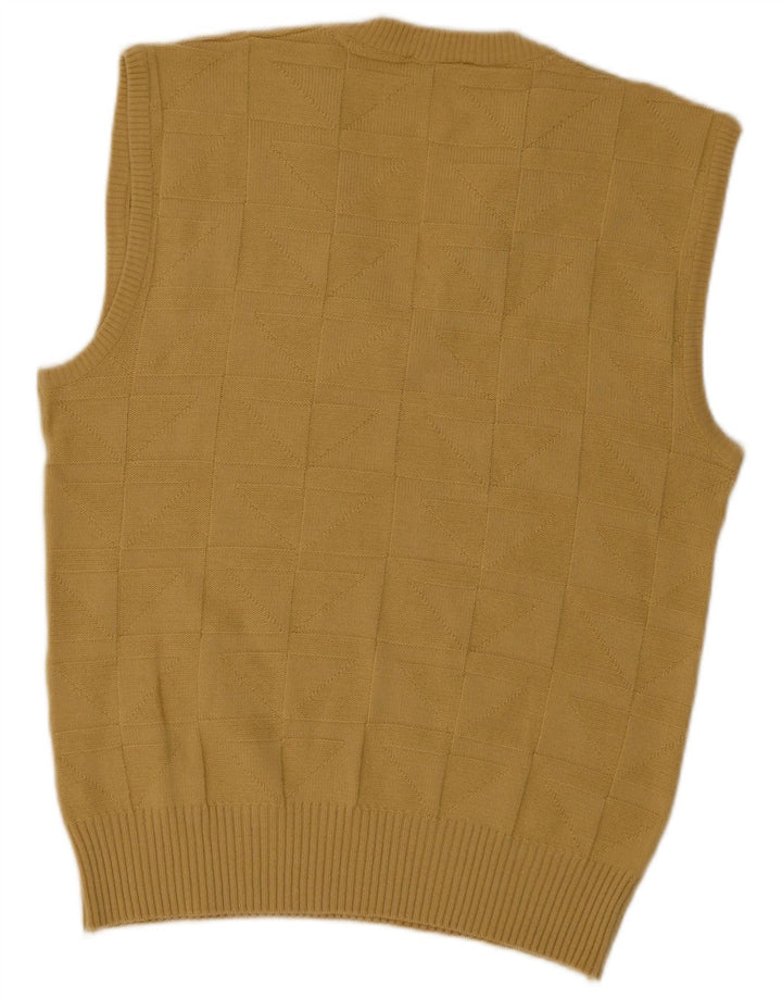 Breidhof Herren Weste Tank Top Mittelgelb