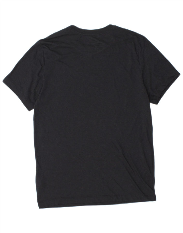 Nike Herren Dri Fit Graphic T-Shirt Top Small Schwarz Polyester