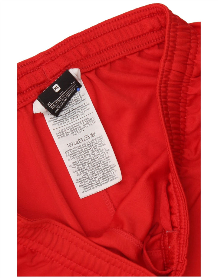 Nike Sportshorts für Jungen, 13–14 Jahre, XL, rotes Polyester