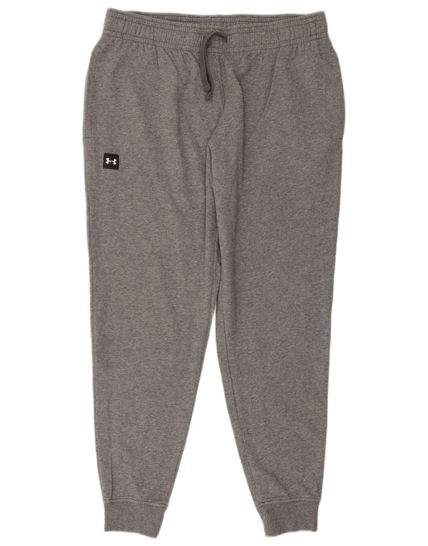 Under Armour Herren-Trainingshose, Jogginghose, XL, grau gefleckte Baumwolle