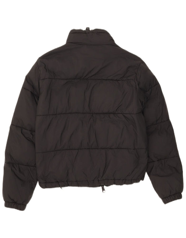 Dickies Damen Wattierte Jacke UK 14 Medium Schwarz Polyamid