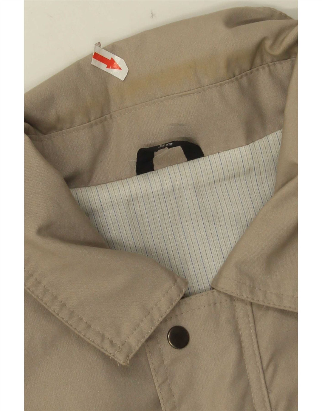 C & A Herren Bomberjacke UK 40 Large Grau Polyester