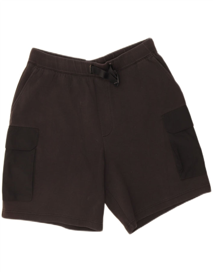 Armani Exchange Herren-Cargo-Shorts, groß, W34, schwarze Baumwolle