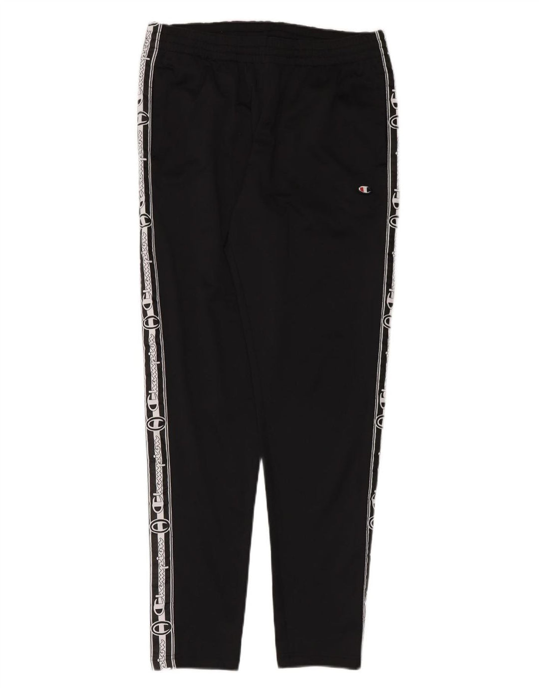 Champion Herren-Trainingshose mit Grafik, mittelgroß, Schwarz, Farbblock