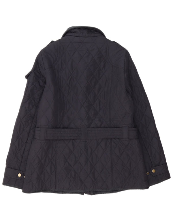 Barbour Damen Steppjacke UK 14 Large Marineblau