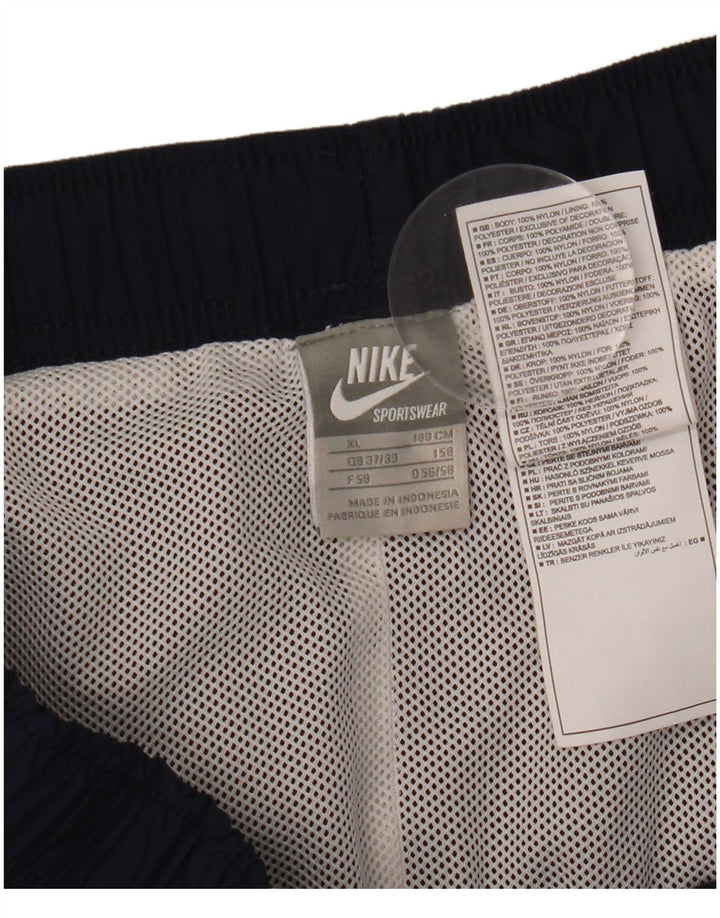 Nike Herren Capri-Trainingshose XL, marineblaues Nylon