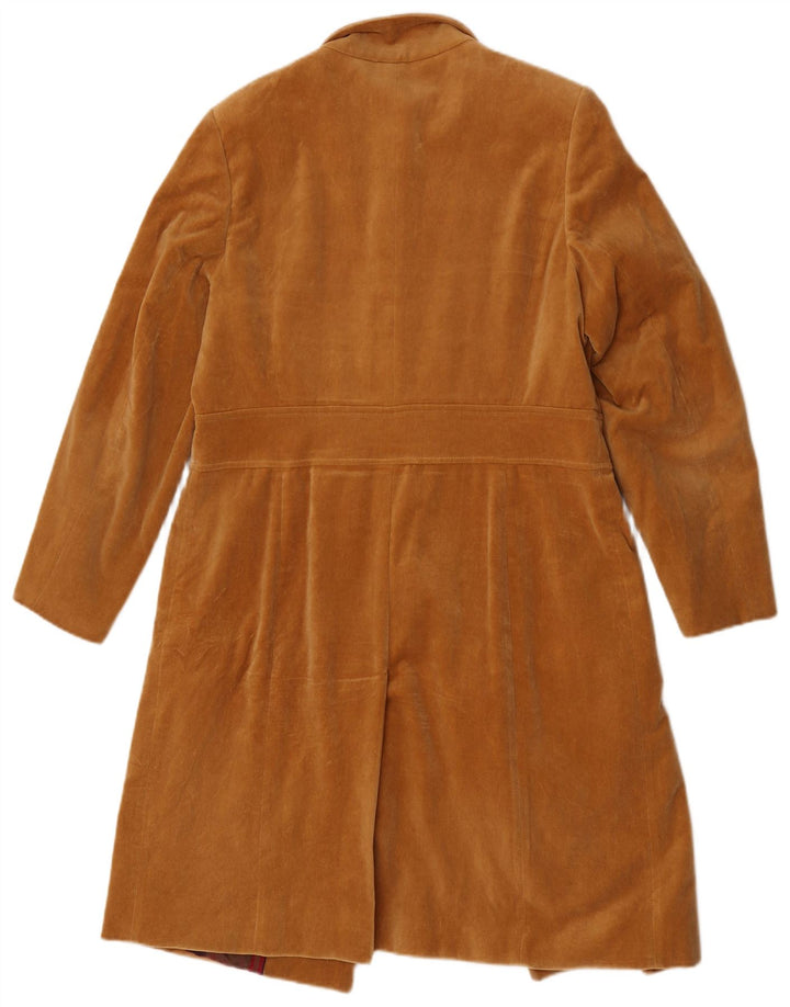 Marina Rinaldi Damen Übergroßer Samtmantel Größe 19 Small Beige