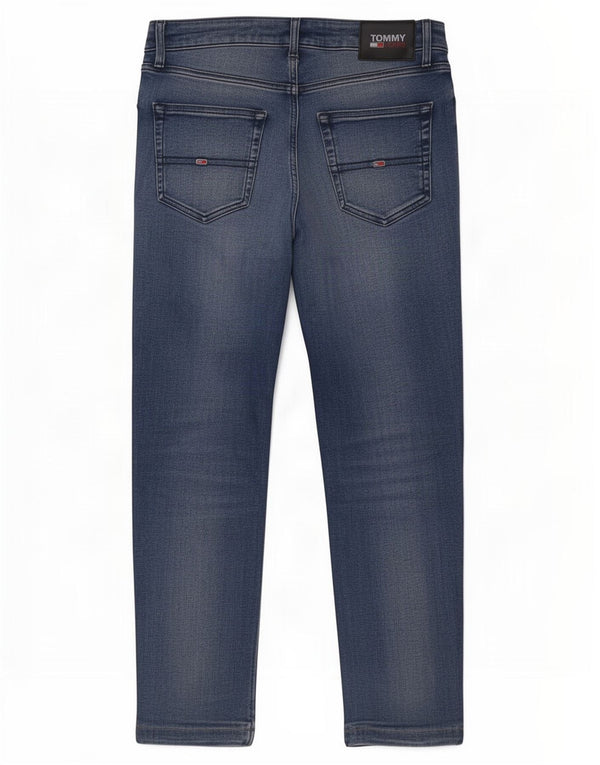 Tommy Hilfiger Herren Distressed Slim Jeans W30 L28 Blau