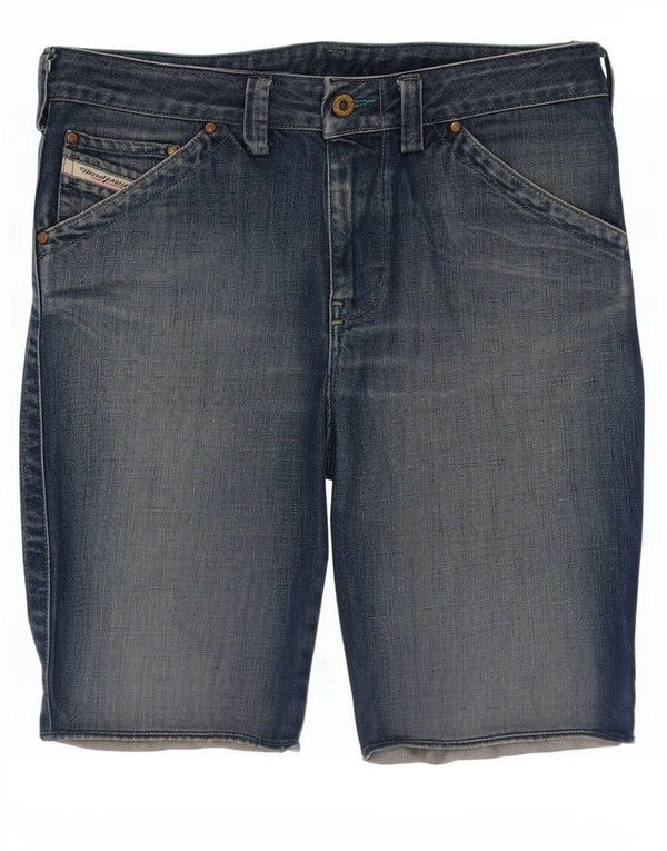 Diesel Damen Jeansshorts W32 Large Blau