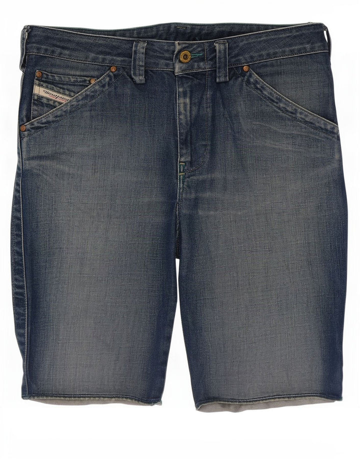 Diesel Damen Jeansshorts W32 Large Blau