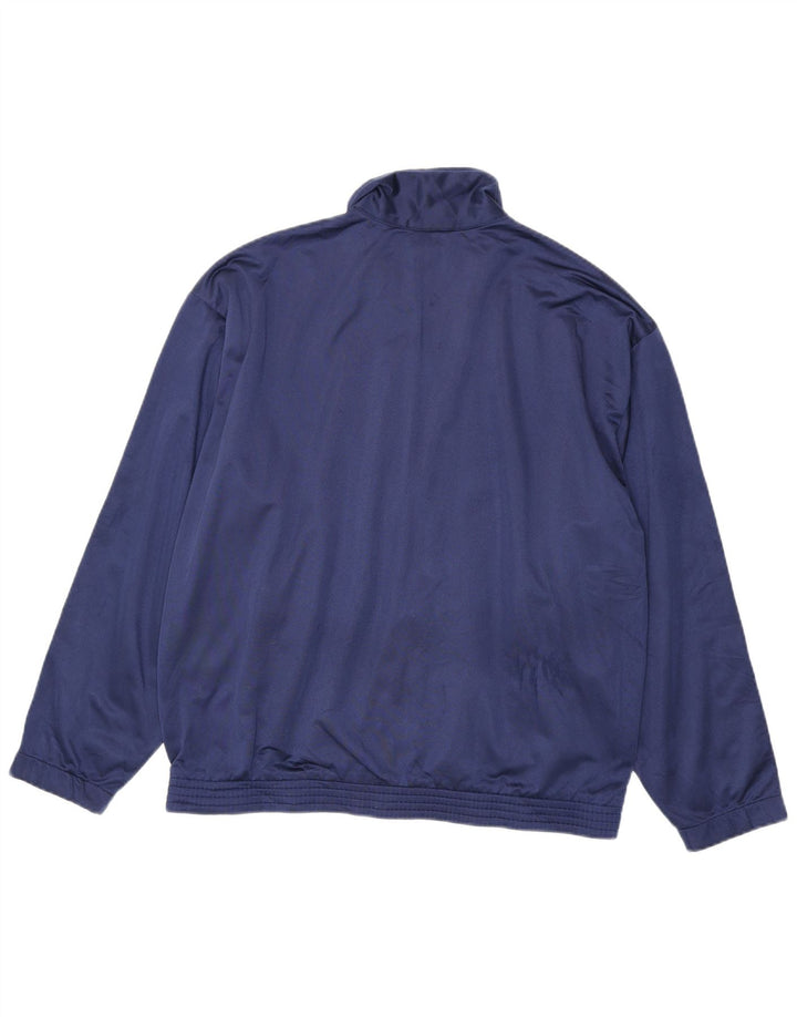 Asics Herren Graphic Trainingsanzug Top Jacke XL Marineblau