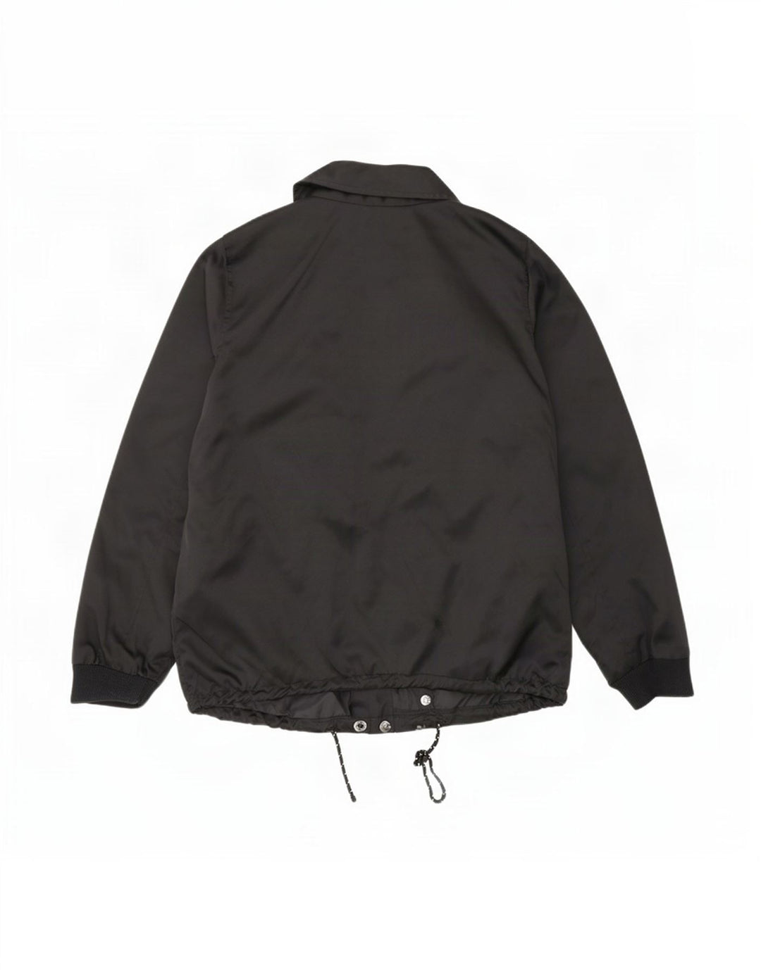 Hollister Damen Bomberjacke UK 16 Large Schwarz Polyester