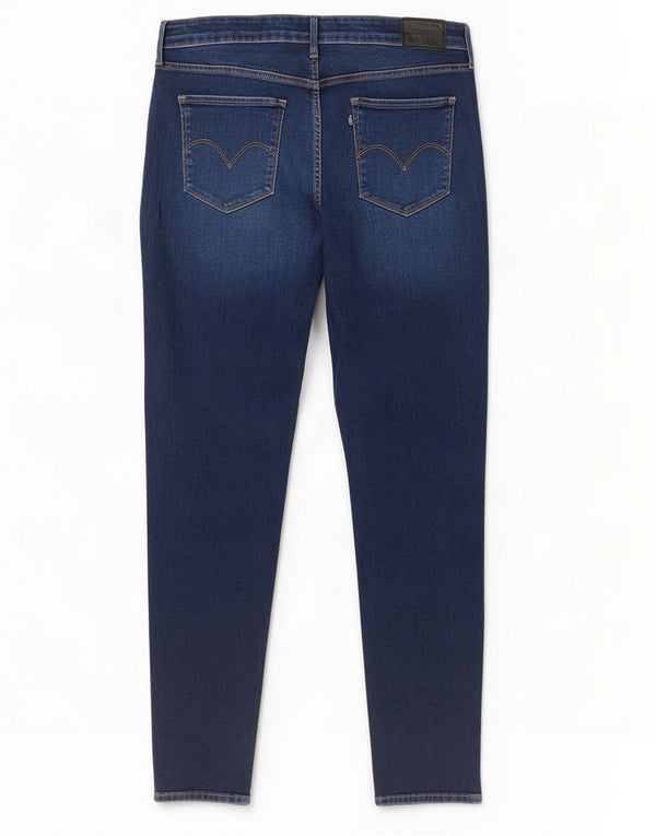 Levi's Womens 310 Shaping Super Skinny Jeans US 18 2XL W36 L29 Navy Blue