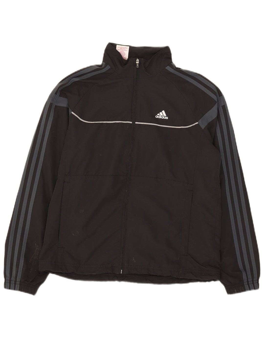 Adidas Jungen Climalite Trainingsanzug Top Jacke 13-14 Jahre Grau Polyester