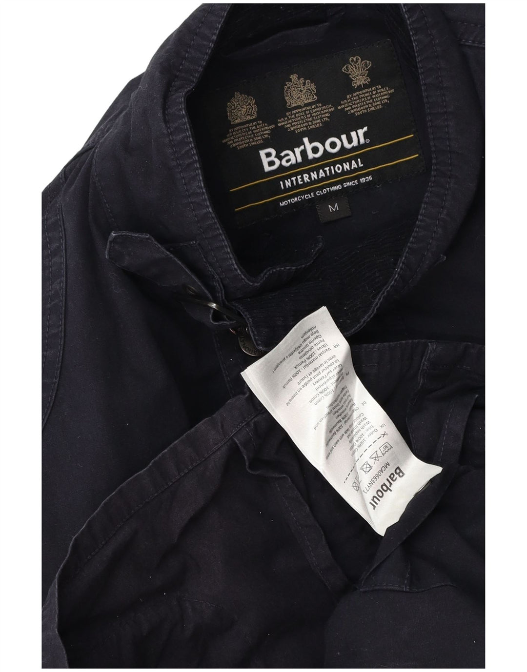 Barbour Herren-Utility-Jacke, UK 38, mittelmarineblaue Baumwolle