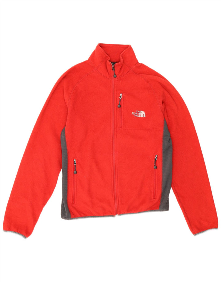 The North Face Herren Fleecejacke UK 38 Mittelrot Polyester Sport