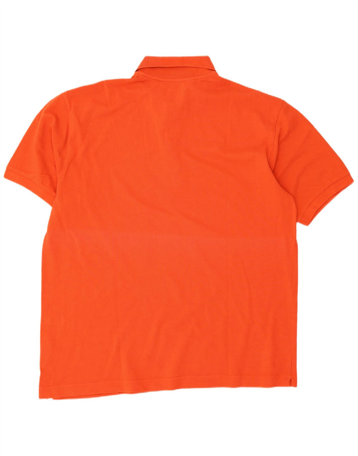 Kappa Herren Poloshirt XL Orange Baumwolle