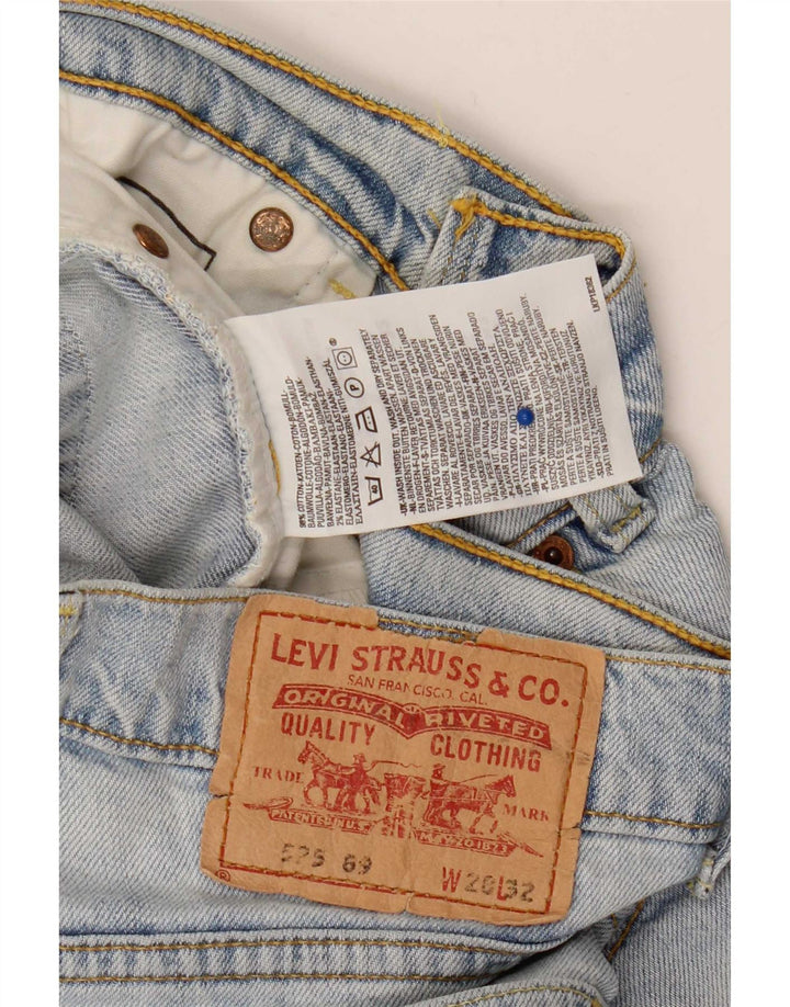 Levi's Damen 525 Bootcut Jeans W28 L32 Blaue Baumwolle