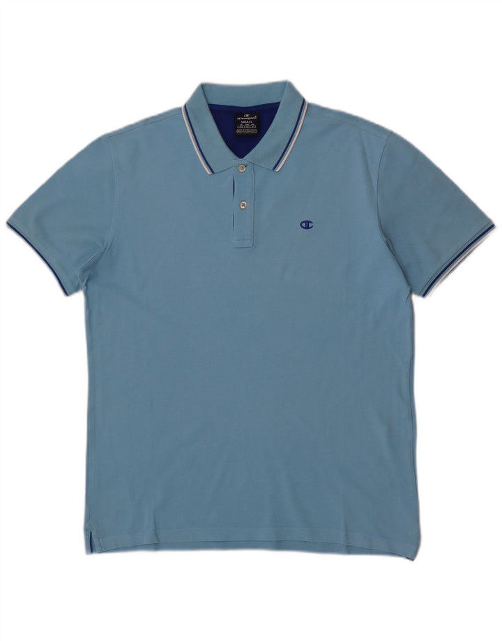 Champion Herren Poloshirt Small Blau
