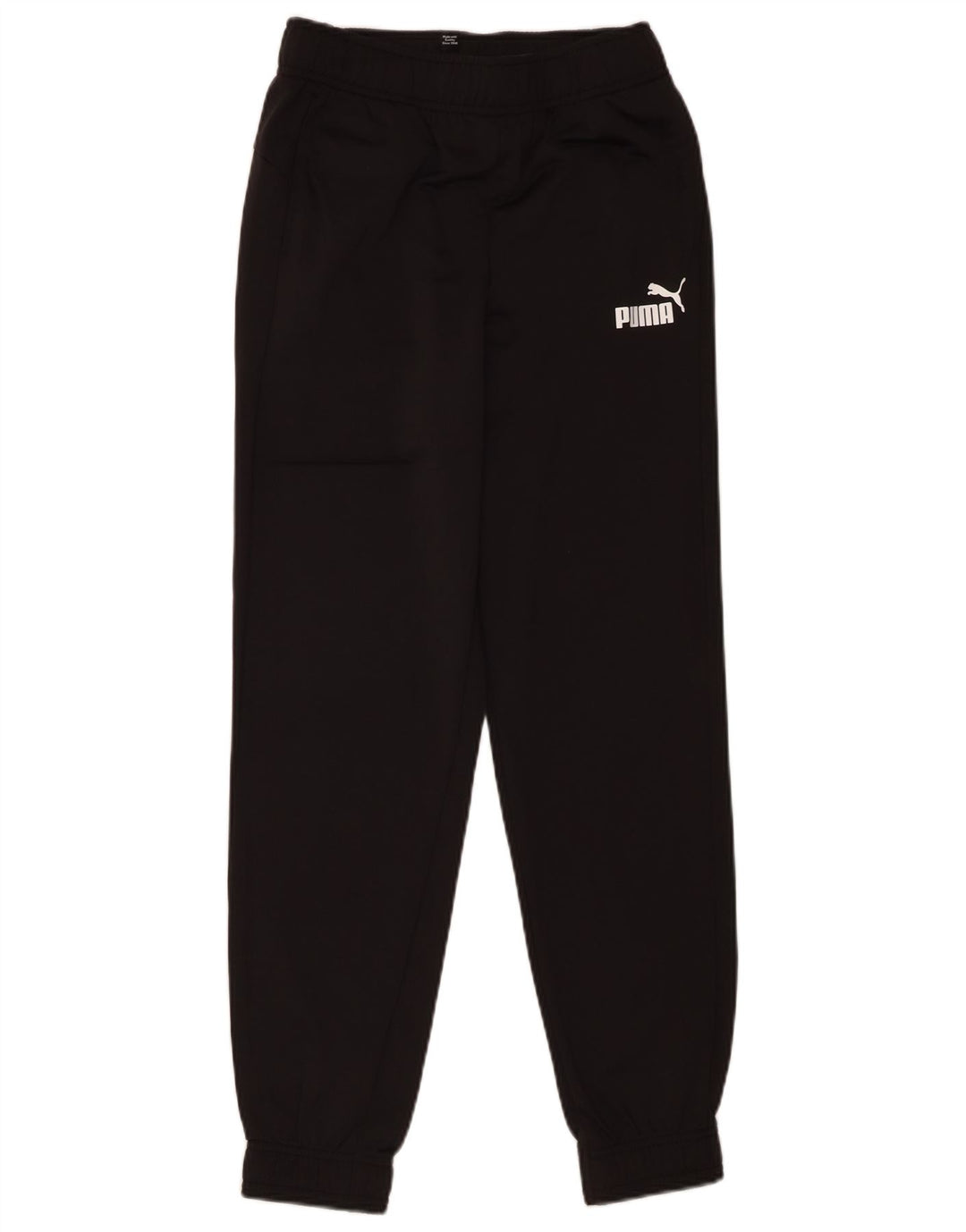 Puma Jungen-Trainingshose, Jogginghose, 13–14 Jahre, schwarzes Polyester