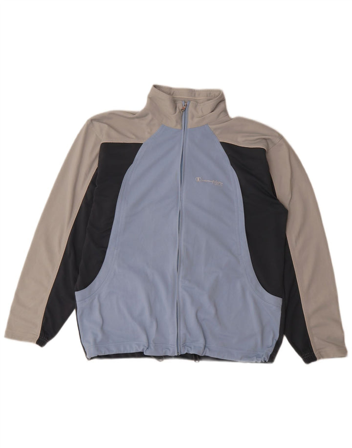 Champion Herren-Trainingsanzug, Mittelschwarz, Farbblock-Polyester