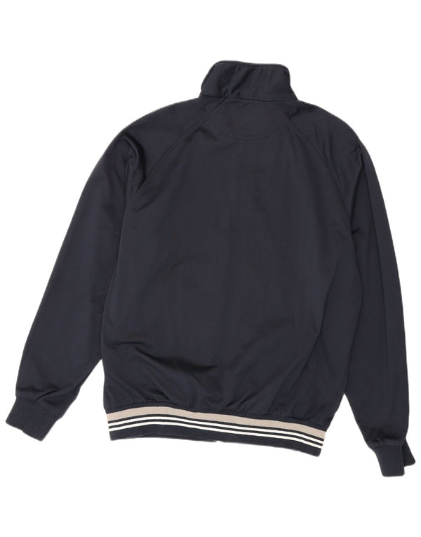 Champion Herren-Trainingsanzug-Top-Jacke, groß, marineblau, gestreift, Polyester