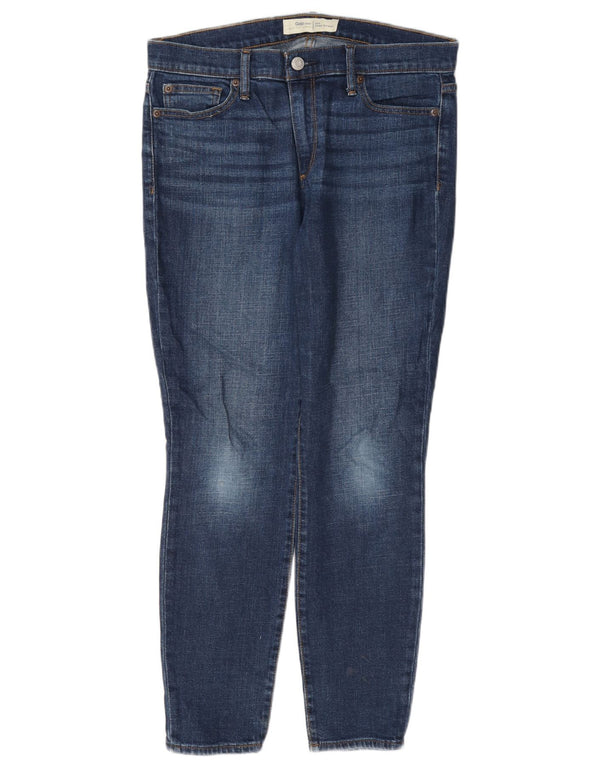 Gap Damen Skinny Jeans W29 L27 Blaue Baumwolle