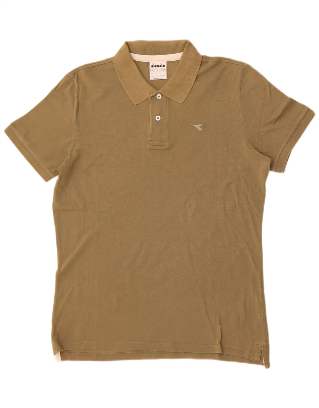 Diadora Herren Poloshirt Small Khaki