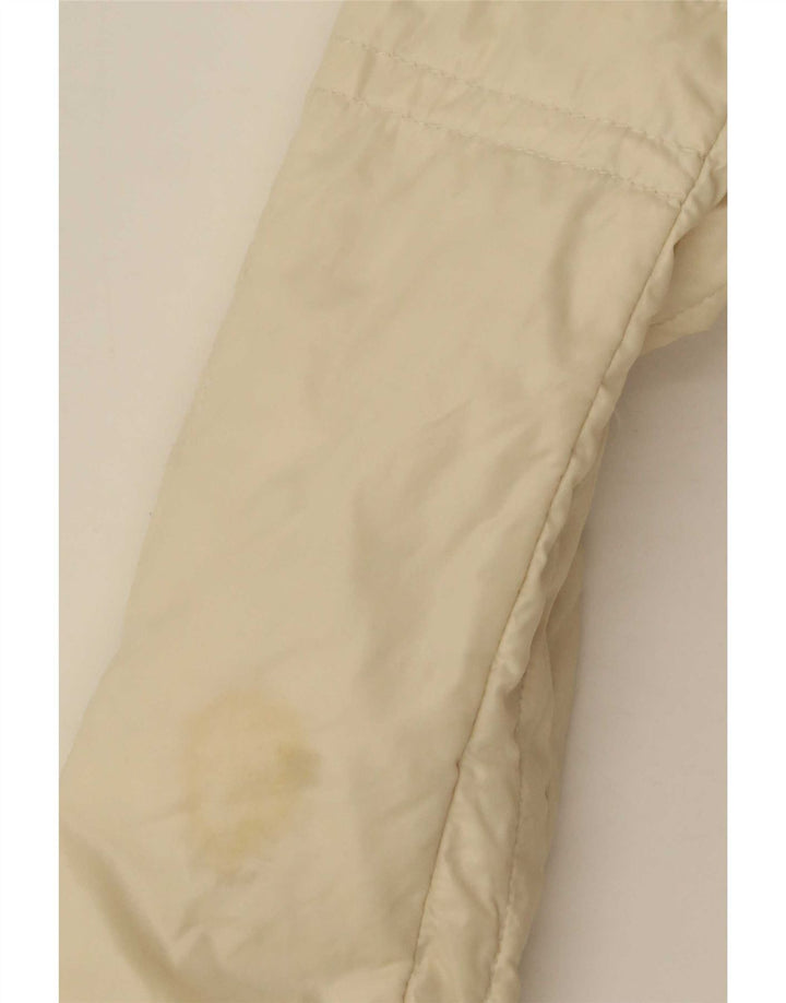 Moncler Damen Bomberjacke Größe 1 Small Off White Polyamid