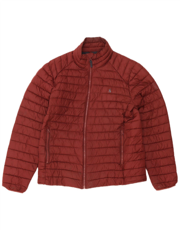 Joules Herren Wattierte Jacke UK 38 Medium Maroon Polyester