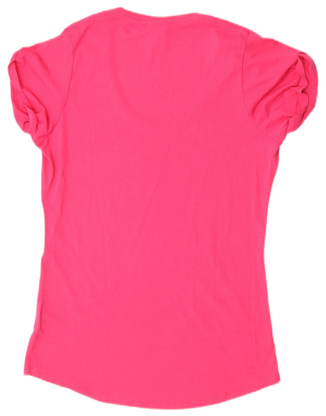 Nike Damen Graphic T-Shirt Top UK 14 Mittelrosa