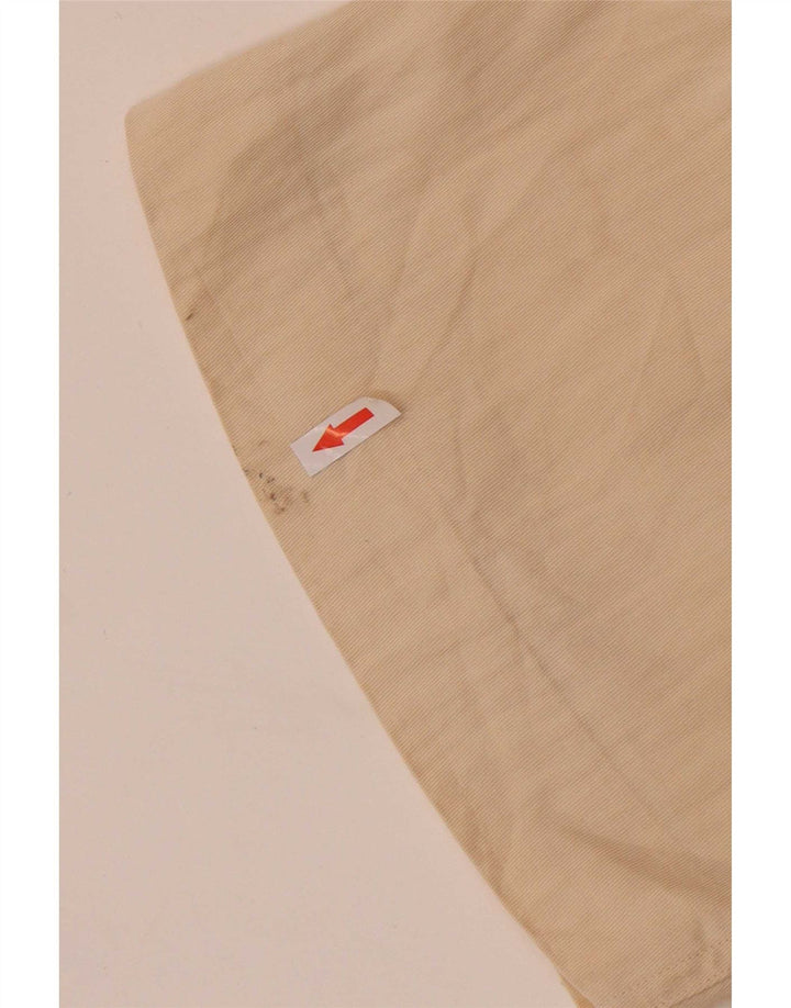 Gerade Chino-Hose für Damen von Zara, mittelgroß, W28, L32, gebrochenes Weiß aus Lyocell