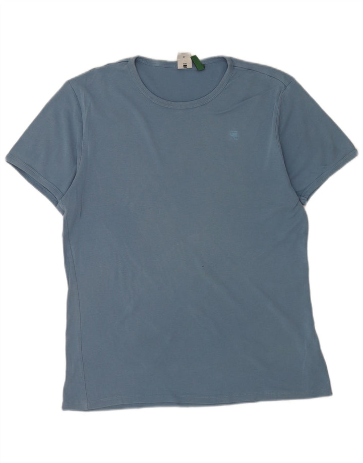 G-Star Herren T-Shirt Top XL Blau Baumwolle