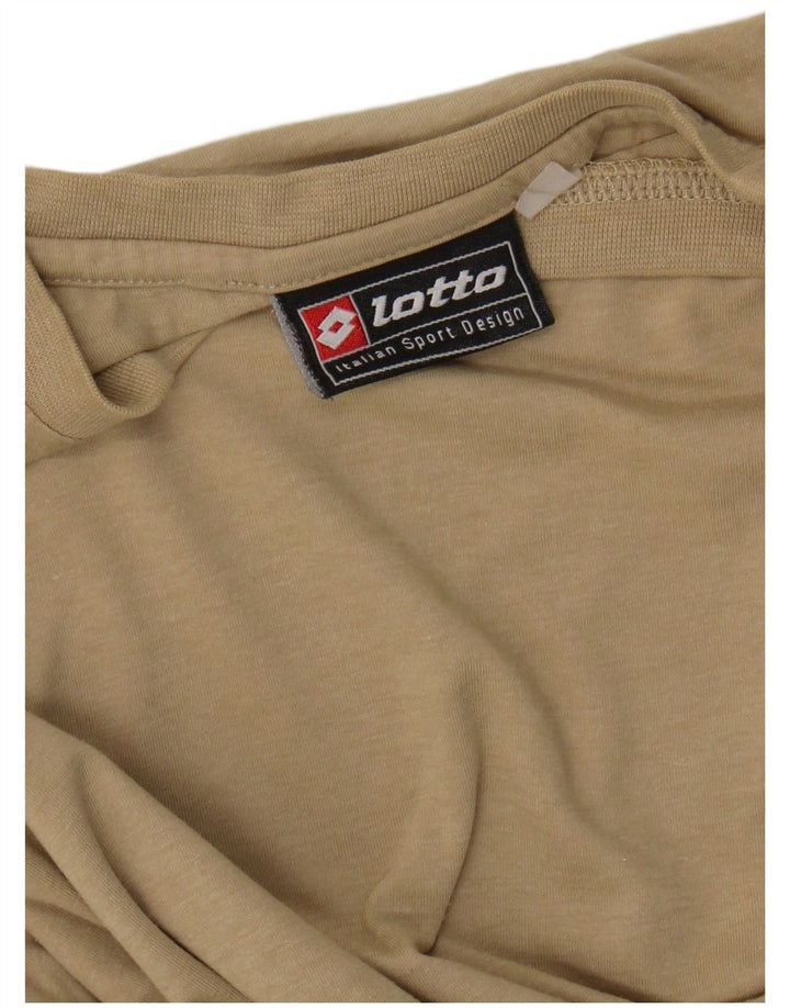 LOTTO Mens Top Long Sleeve Large Beige