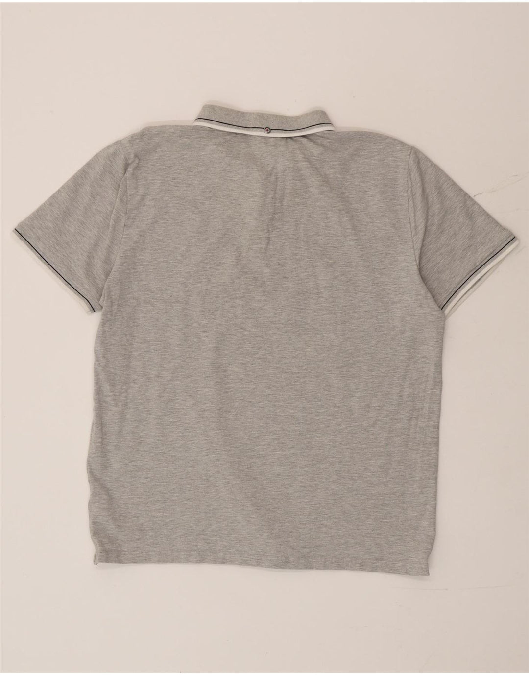 Ben Sherman Herren-Poloshirt, große graue Baumwolle
